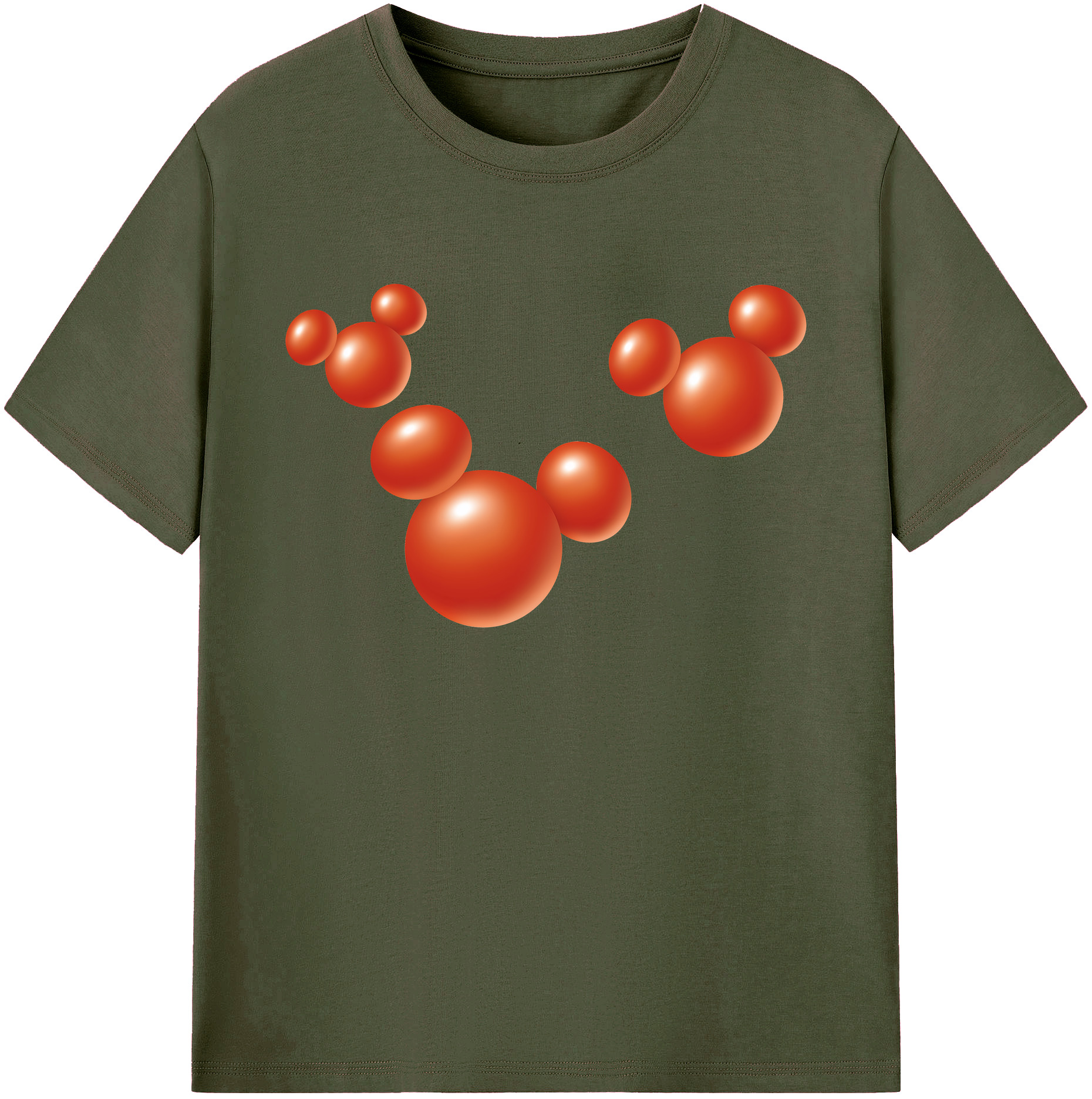 ミッキーマウス Mickey Mouse 綿100％ メンズ半袖Tシャツ｜肌触りやわらか＆通気性
